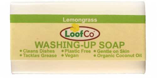 Sapun solid pentru vase cu lemongrass LoofCo100 g