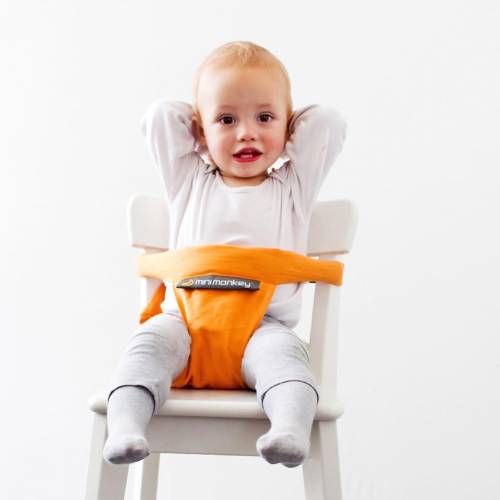 Mini Chair suport compact pentru scaun Minimonkey orange