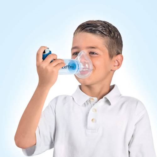 Camera inhalare Flaem Pro Line Zeffiro SPC01 Tehnologie Cross Valve cu masca pediatrica