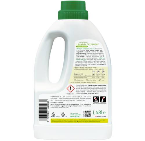 Detergent bio Planet Pure pentru rufe alpine freshness 148 litri