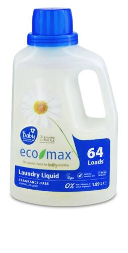 Detergent concentrat hipoalergenic fara miros Ecomax 64 spalari 189L