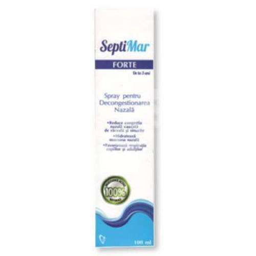 Spray pentru decongestionarea nazala SeptiMar Forte 100 ml Vitalia