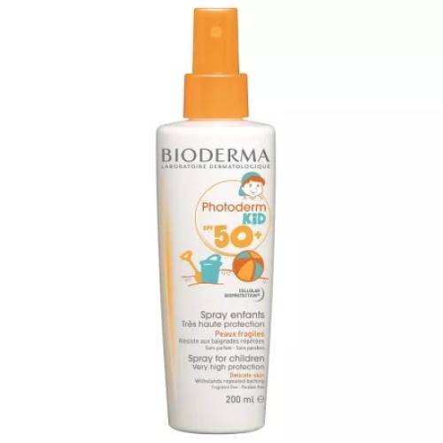 Spray protectie solara pentru copii Photoderm KID SPF 50+ Bioderma 200 ml