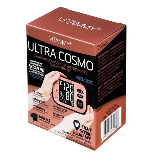 Tensiometru electronic de brat Vitammy Ultra Cosmo manseta 22-42 cm negruroz