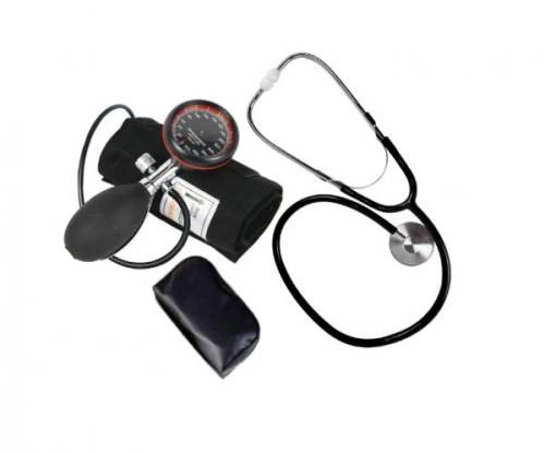 Tensiometru mecanic profesional Perfect Medical cu un tub plus stetoscop Avizat Medical