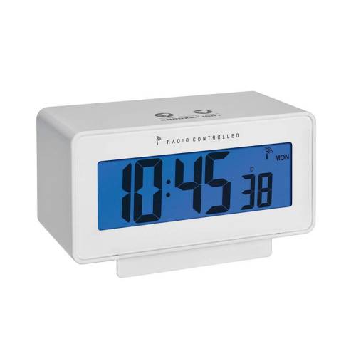 Termometru si higrometru cu ceas si ecran LCD iluminat TFA 60254402
