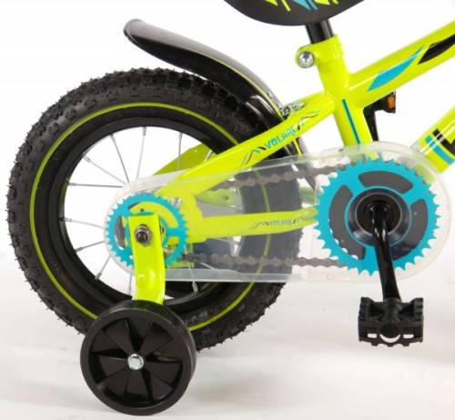 Bicicleta pentru baieti 12 inch cu roti ajutatoare Volare Yipeeh