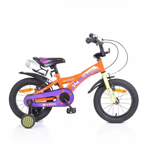 Bicicleta pentru copii Rapid Orange 14 inch