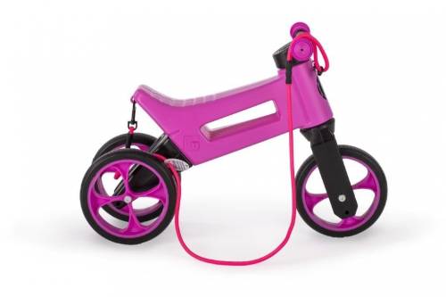 Bicicleta fara pedale 2 in 1 Funny Wheels Rider SuperSport Violet