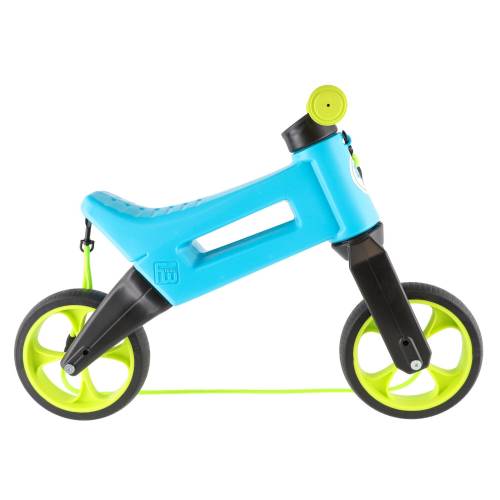 Bicicleta fara pedale 3 in 1 Funny Wheels Rider SuperSport Yetti BlueLime