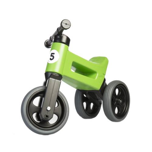 Bicicleta fara pedale Funny Wheels Rider Sport 2 in 1 Green