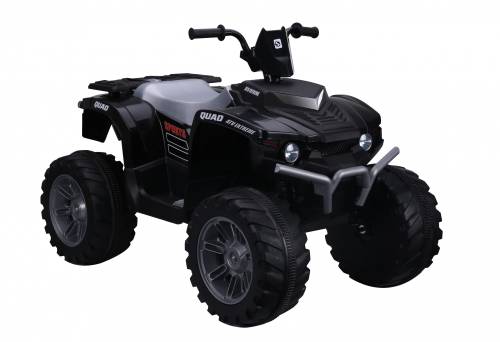 ATV electric Nichiduta Extreme Quad cu roti din cauciuc Black
