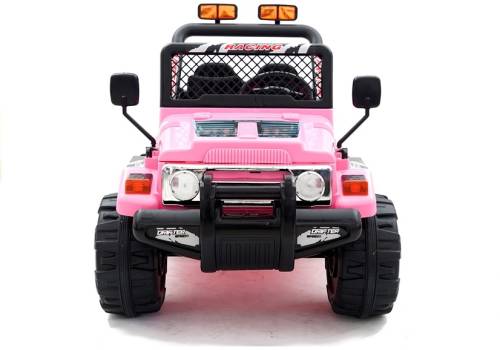 Masinuta electrica 12V cu roti din cauciuc Drifter Jeep 4x4 Pink