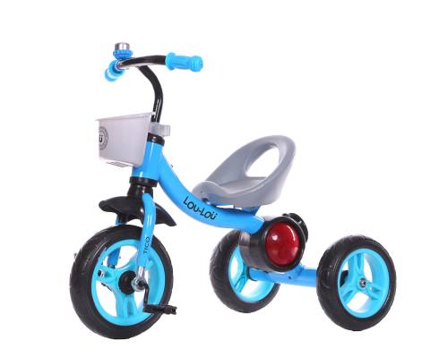 Tricicleta KikkaBoo cu roti eva si cosulet Tico Blue
