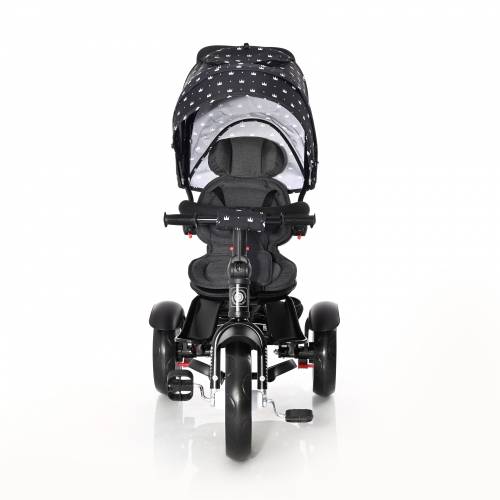 Tricicleta multifunctionala 4 in 1 Neo Black Crowns