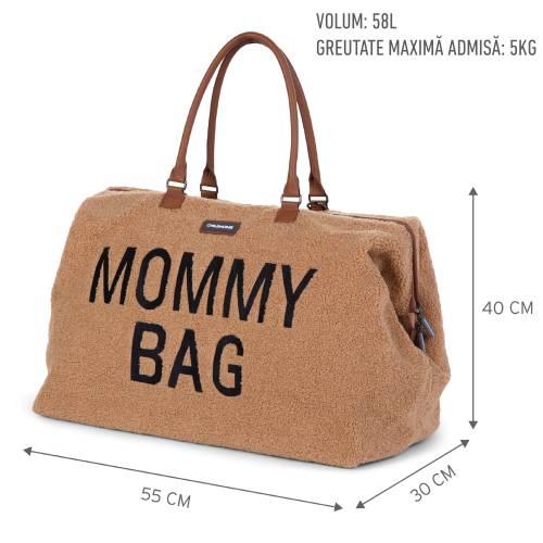 Geanta de infasat Childhome Mommy Bag Teddy