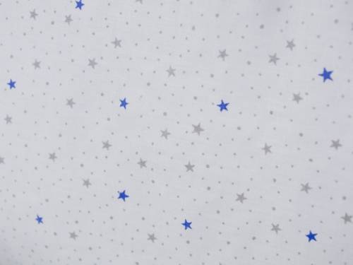 Aparatoare laterala Little Stars Albastru 120x60