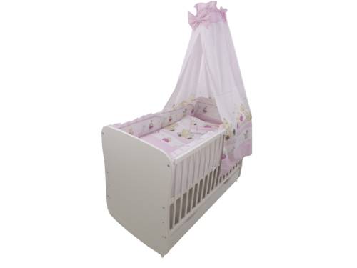 Lenjerie Teddy Play Pink 5+1 piese M2 140x70 cm