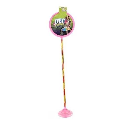 Coarda Toi-Toys cu lumini pentu glezna Ole swing TT68003Z roz