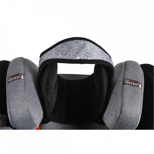 Protectie cap ergonomica pentru scaun auto Cangaroo Shelter New Black